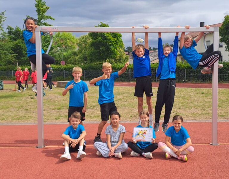 Grundschul-Wettbewerb Leichtathletik in Grafenwöhr am 16. Juli 2025